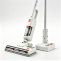 Laveur de sol vertical sans fil, rouleau autonettoyant, station de recharge intégrée, pour parquet, carrelage et sols domestiques